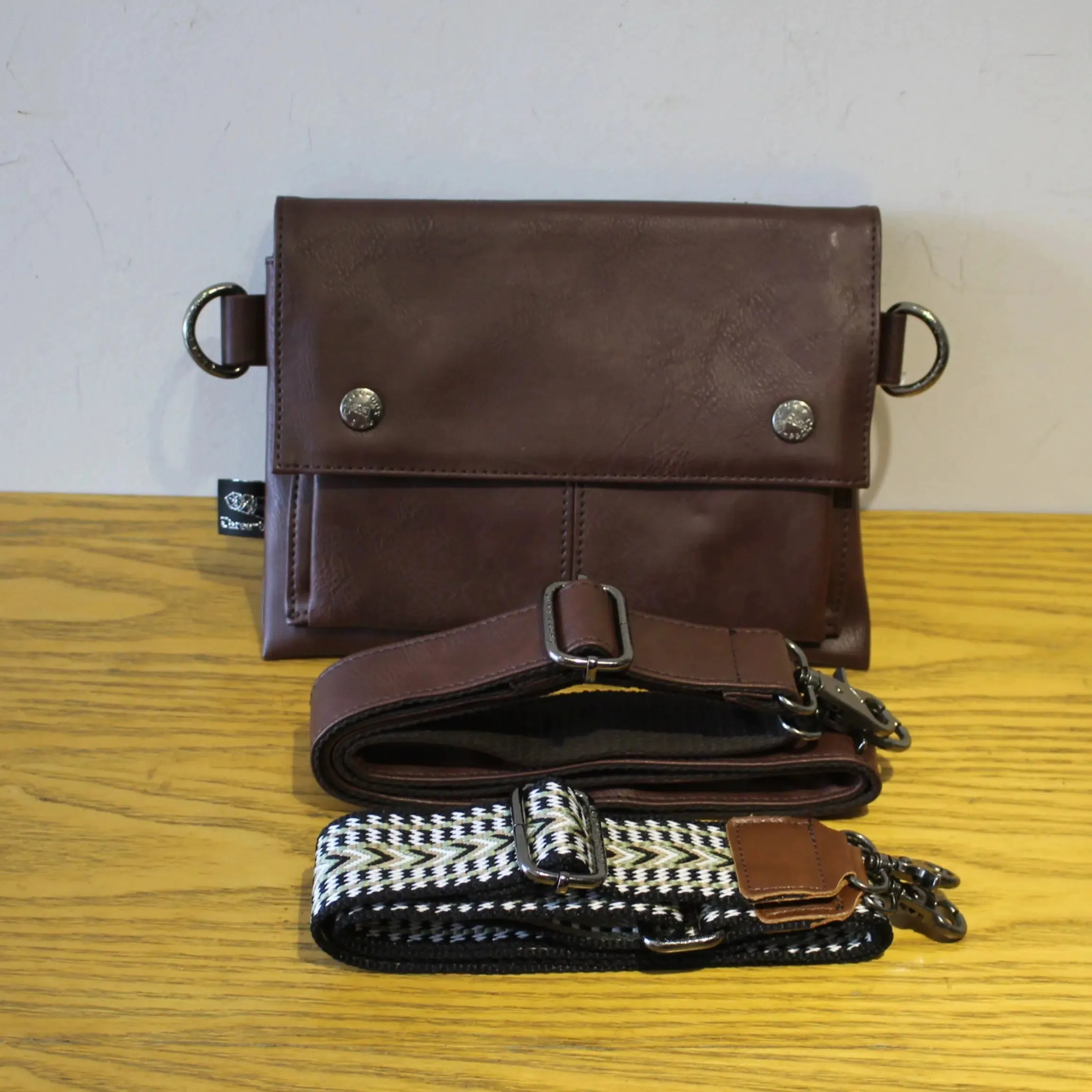 Adjustable Strap Compact Crossbody Bag