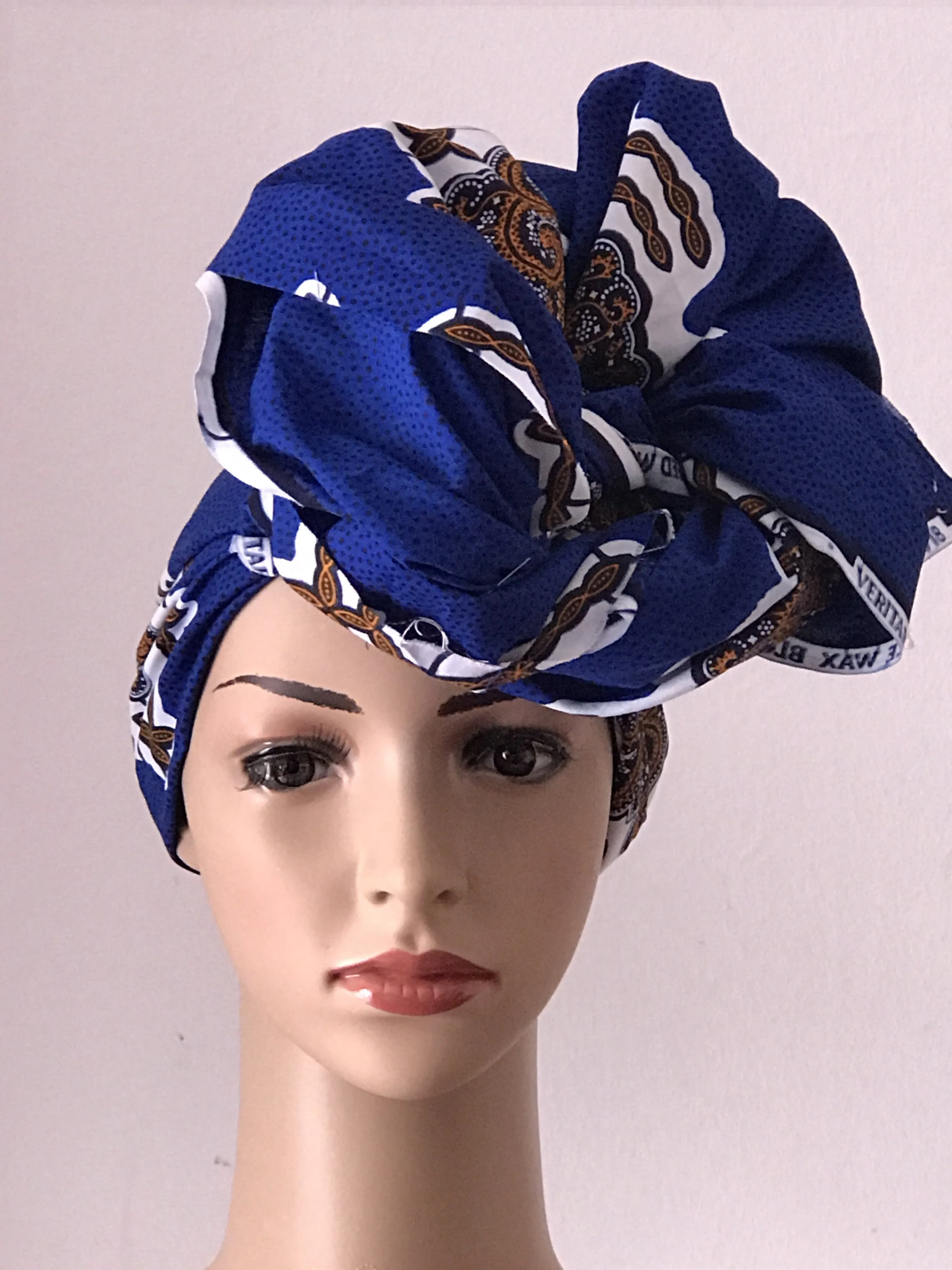 African Prints Cotton Square Scarf Ankara cotton Scarves Shawl Hijab