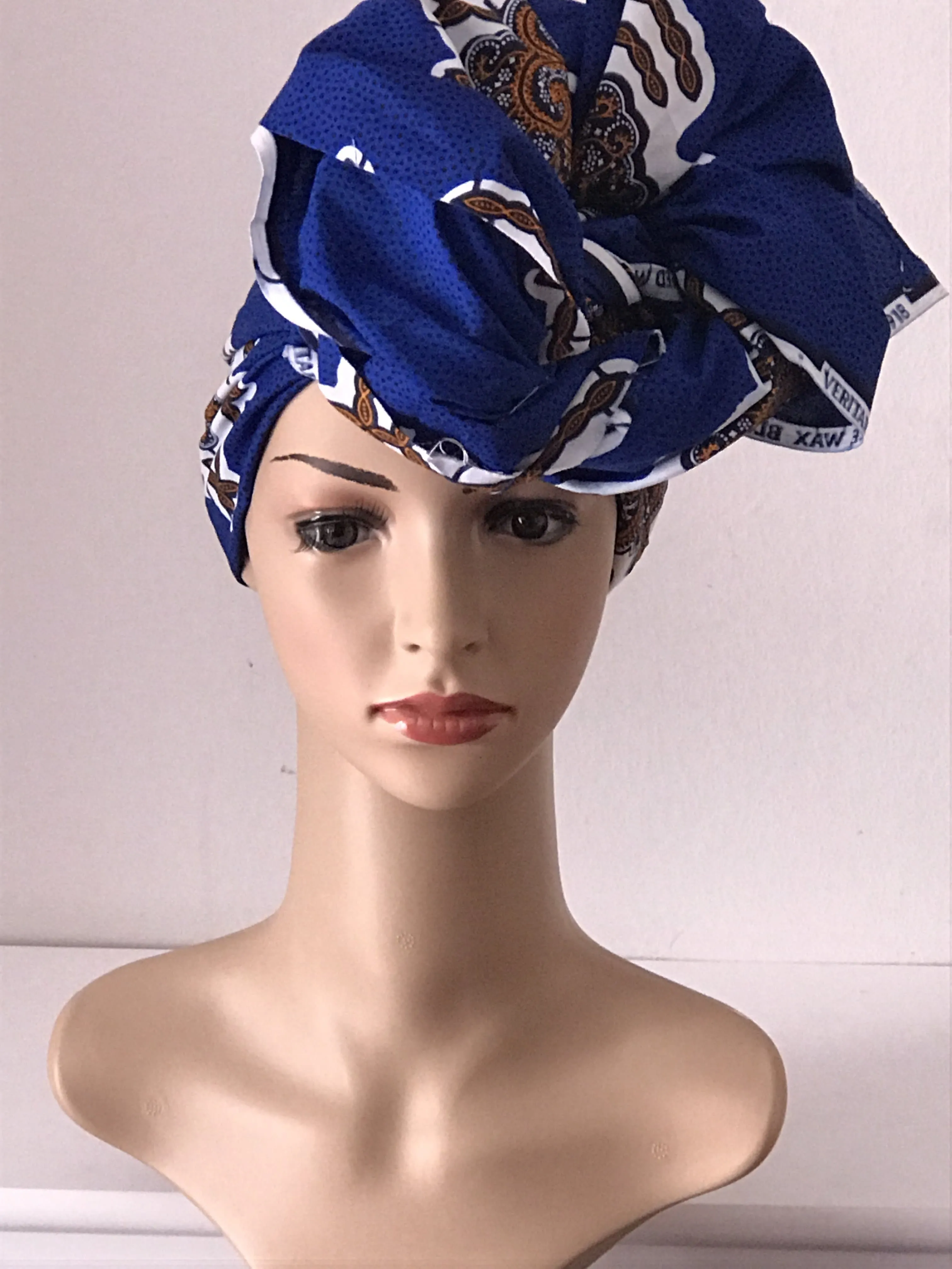 African Prints Cotton Square Scarf Ankara cotton Scarves Shawl Hijab