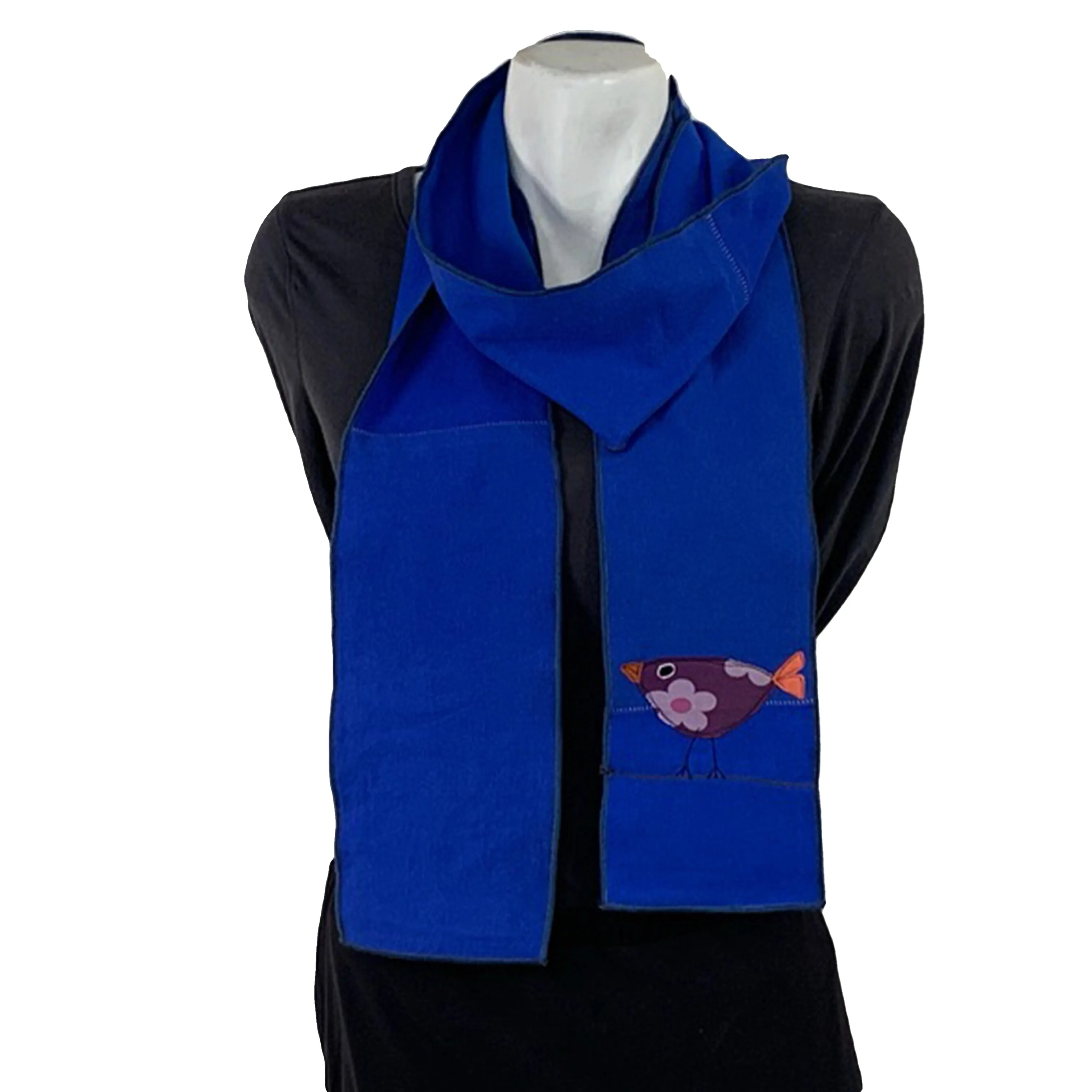 Applique Scarf- Cute Bird