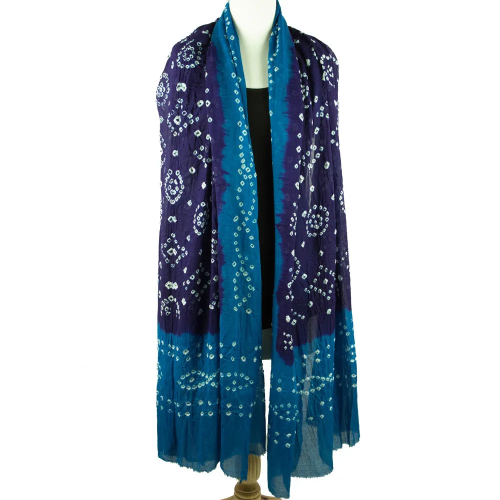 Bandhani Scarf or Beach Sarong