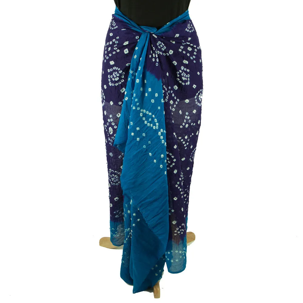 Bandhani Scarf or Beach Sarong