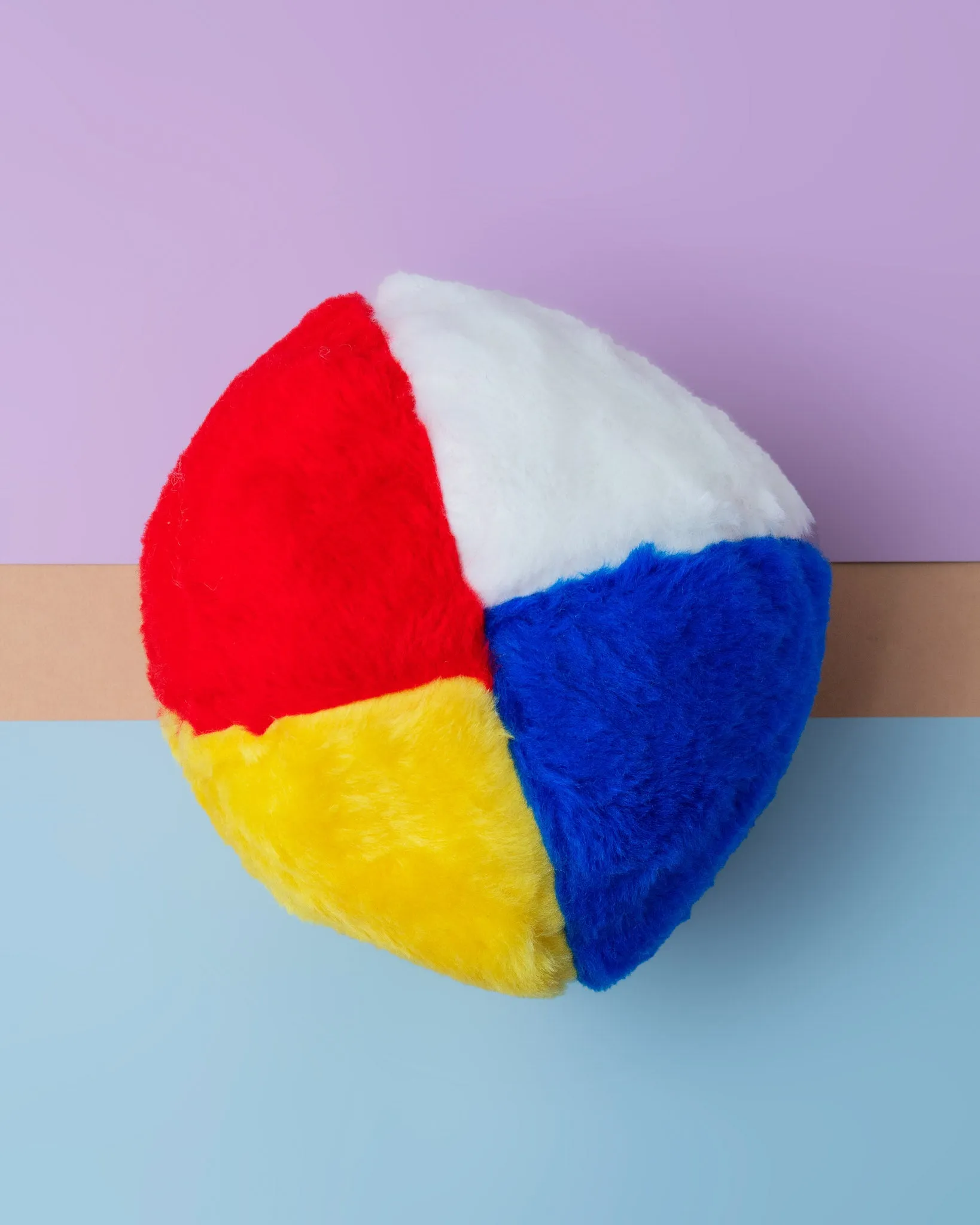 Beach Ball Plush Dog Toy (Made in the USA) (FINAL SALE)