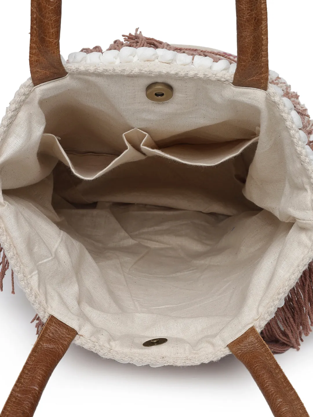 Chestnut Hand Woven Tote Bag