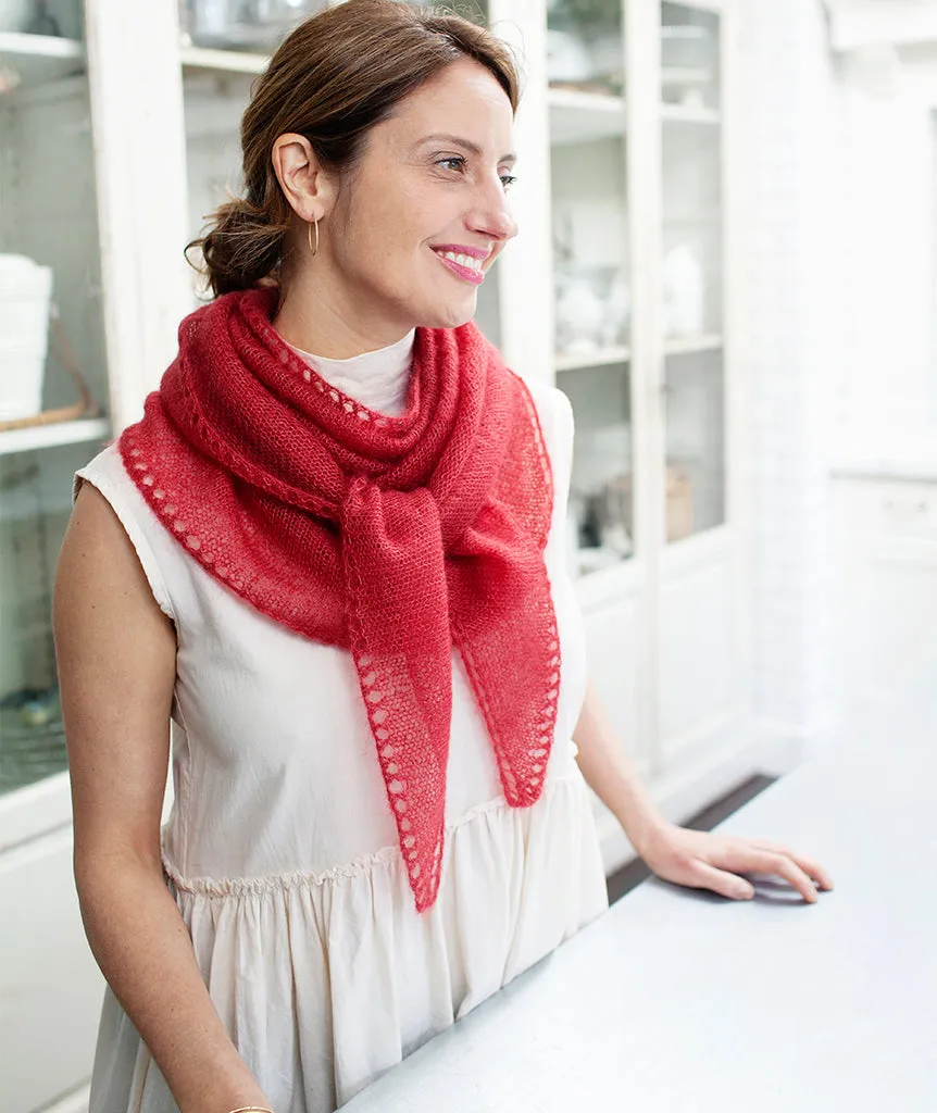 Demi Lune Scarf Pattern