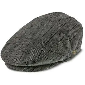 Director - Walrus Hats Grey Plaid Polyester Ivy Cap