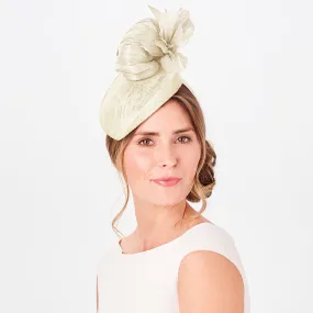 Failsworth Hats Eleanor Flower Pillbox Hat - Ivory