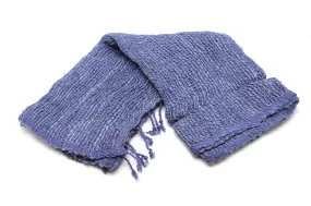 Fair Trade 100% Organic Cotton Scarf Indigo Blue