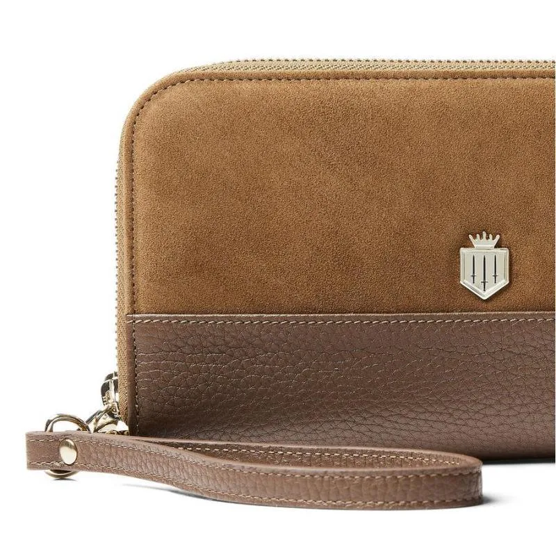 Fairfax & Favor Salisbury Ladies Travel Purse - Tan