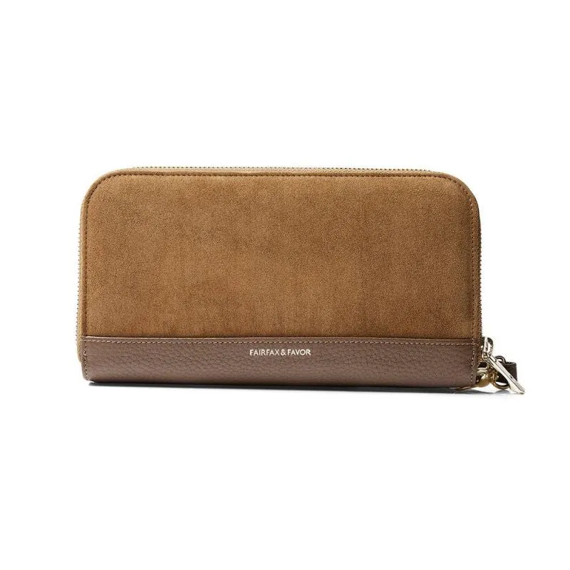 Fairfax & Favor Salisbury Ladies Travel Purse - Tan