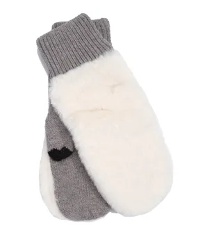 Faux Fur Mittens