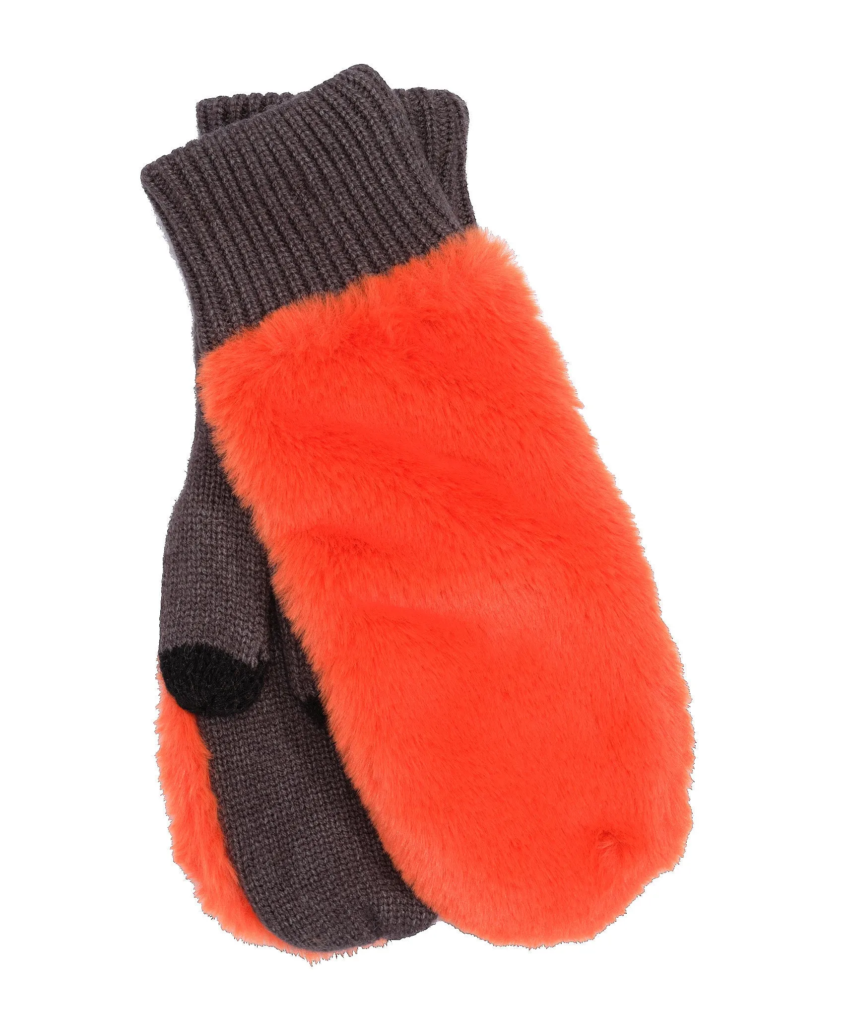 Faux Fur Mittens