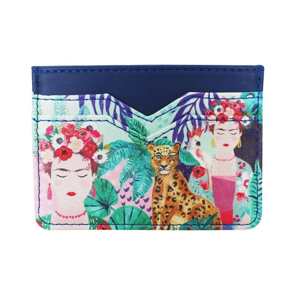 Frida Kahlo Tropical Card Holder