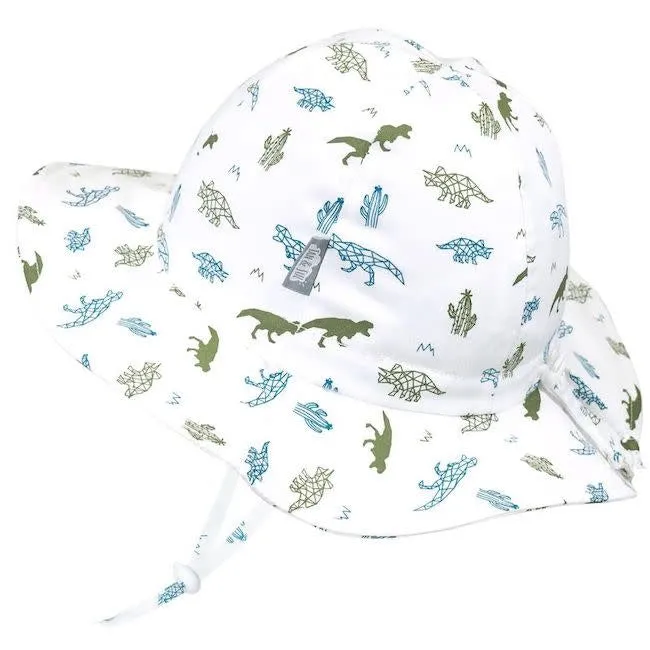 jan   jul by twinklebelle cotton floppy sun hat - dino