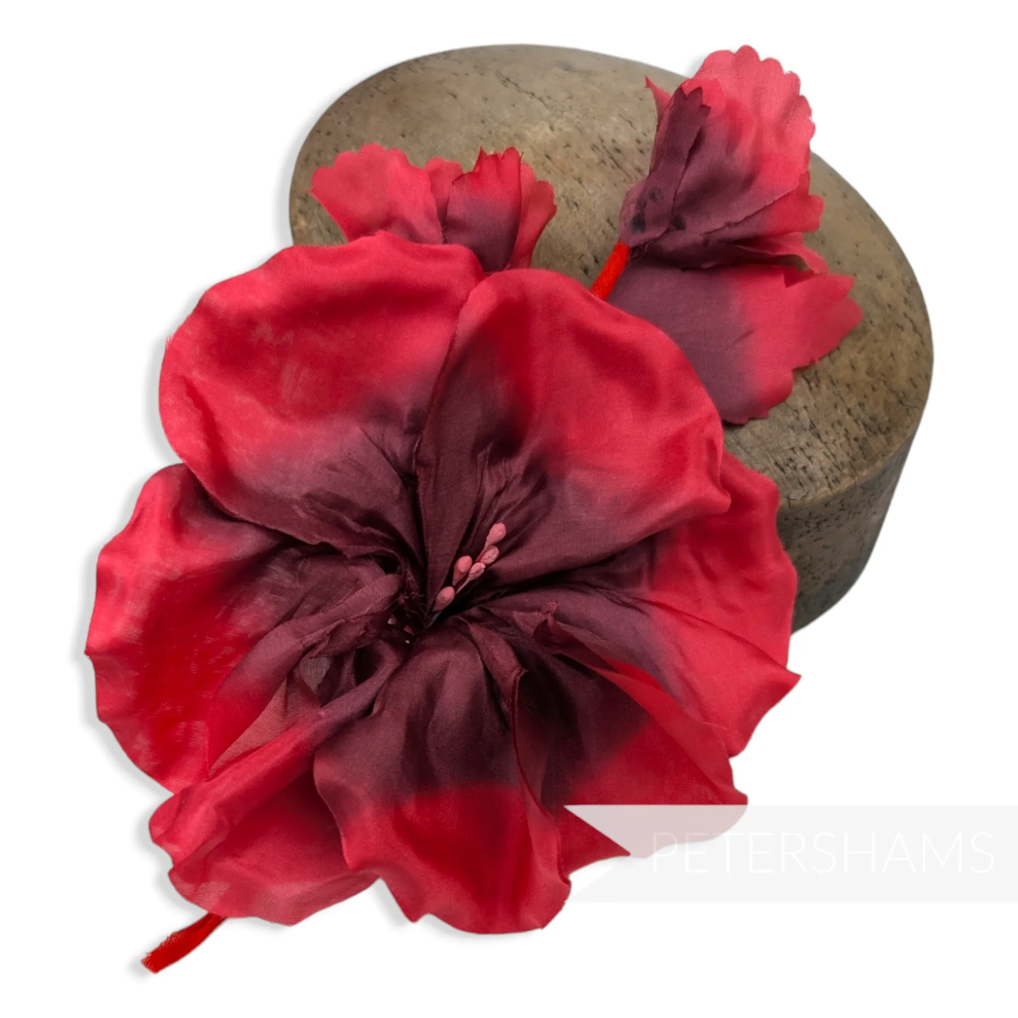 'Katie May' Silk Millinery Flower Hat Mount