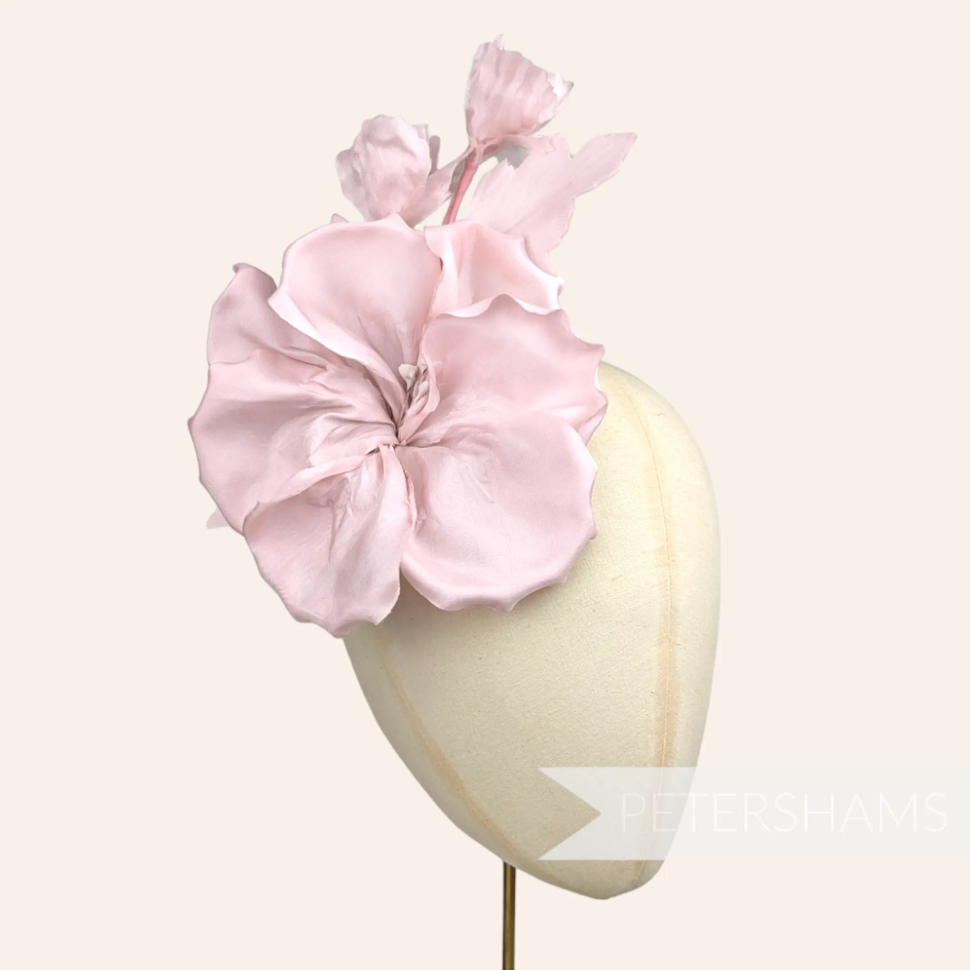 'Katie May' Silk Millinery Flower Hat Mount