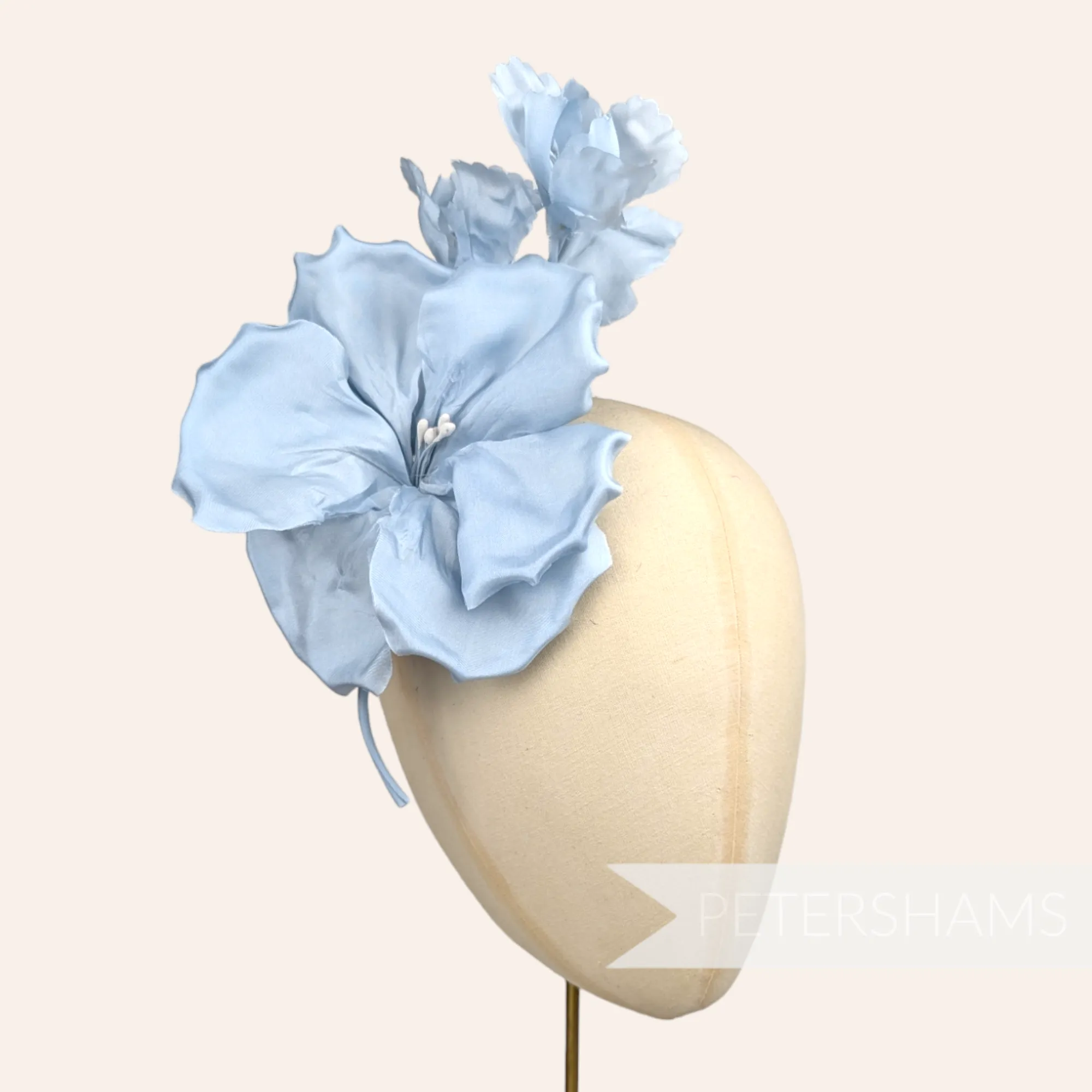 'Katie May' Silk Millinery Flower Hat Mount