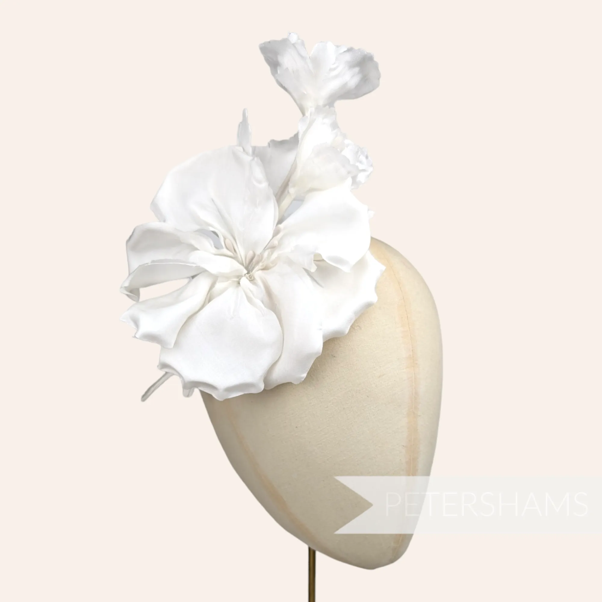 'Katie May' Silk Millinery Flower Hat Mount