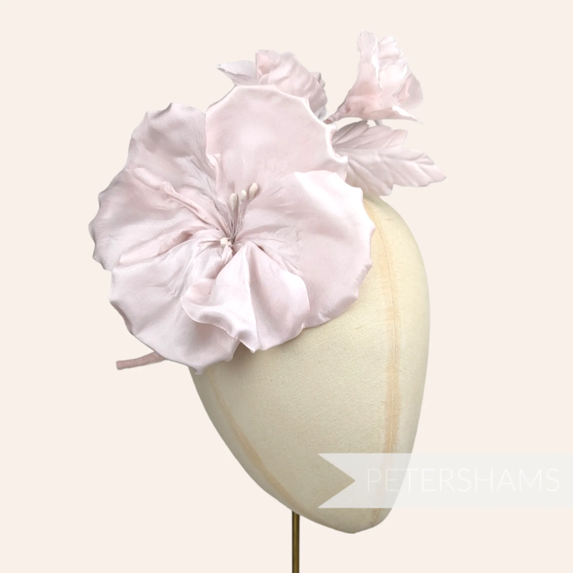 'Katie May' Silk Millinery Flower Hat Mount