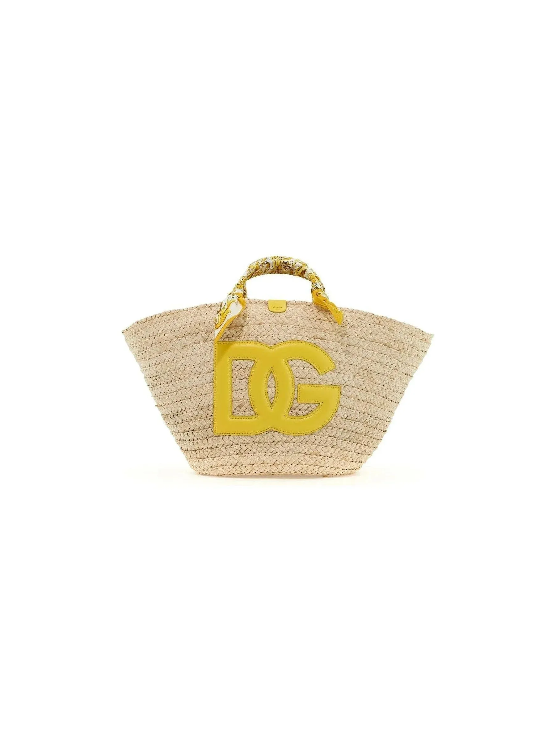 Kendra Woven Straw Shopper Bag