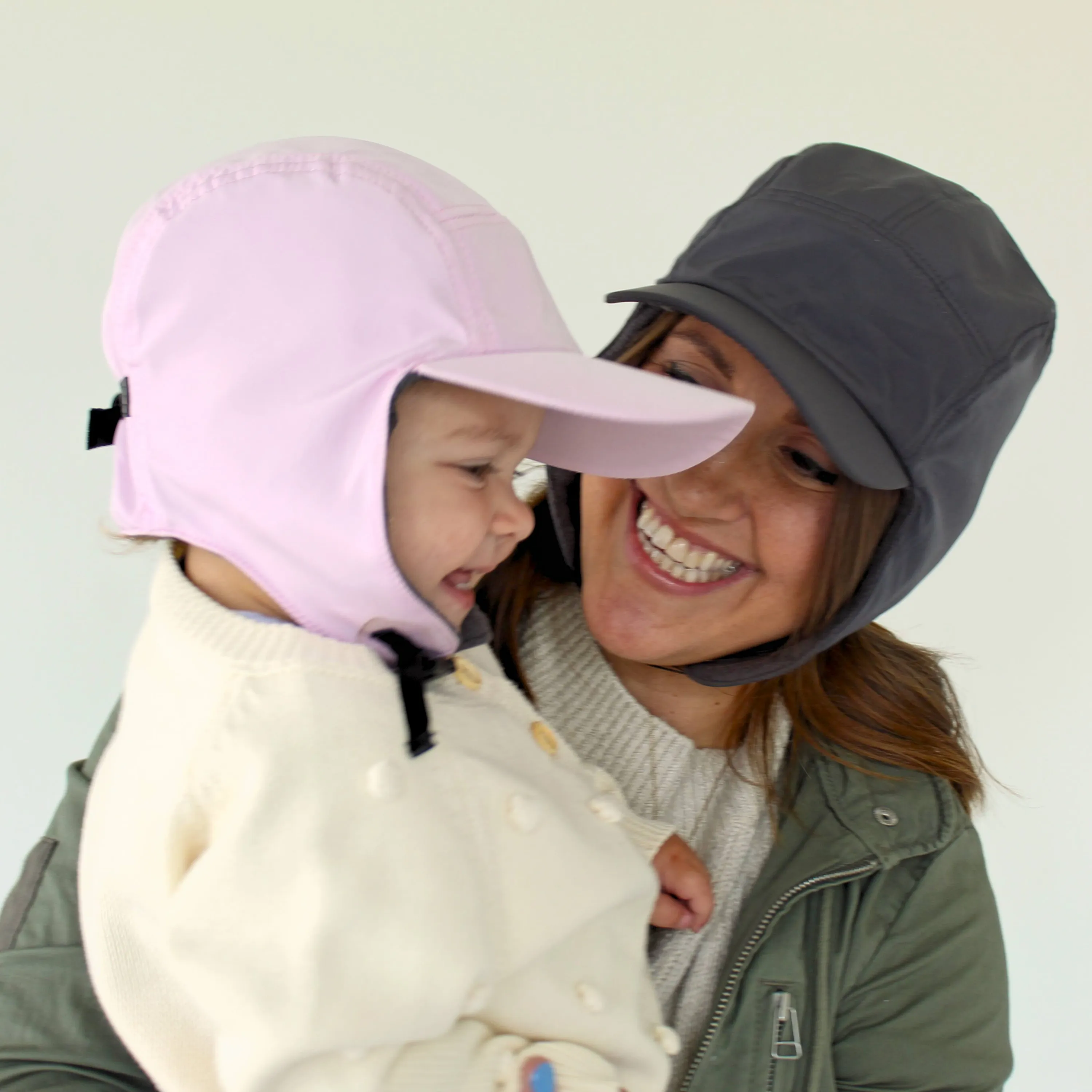 Kids Arctic Chill Winter Convertible Sun Hat - Pink