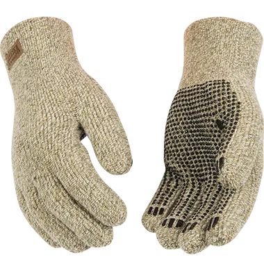 Kinco 5299 Alyeska Lined Knit Shell Full-Finger with PVC Dots Gloves (One Dozen)