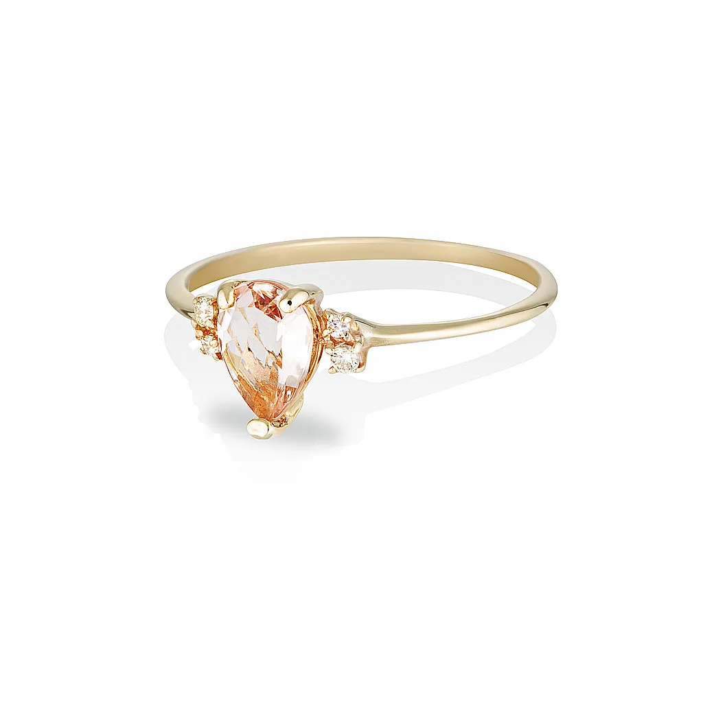 Lilah II | morganite & diamonds