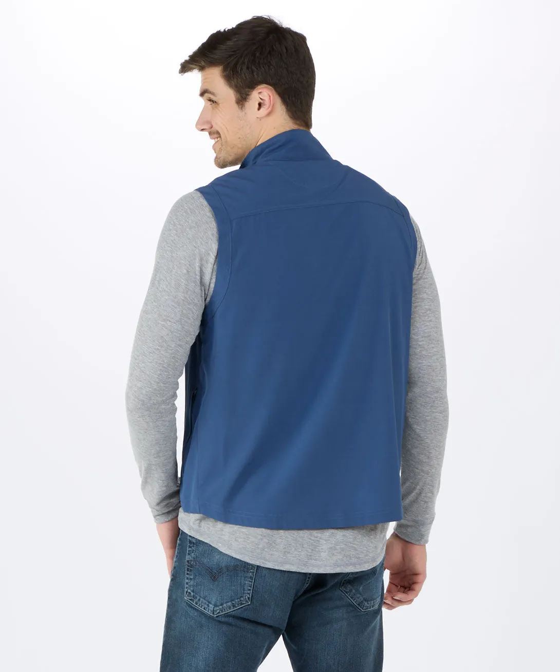 Men's Stretch Woven Vest