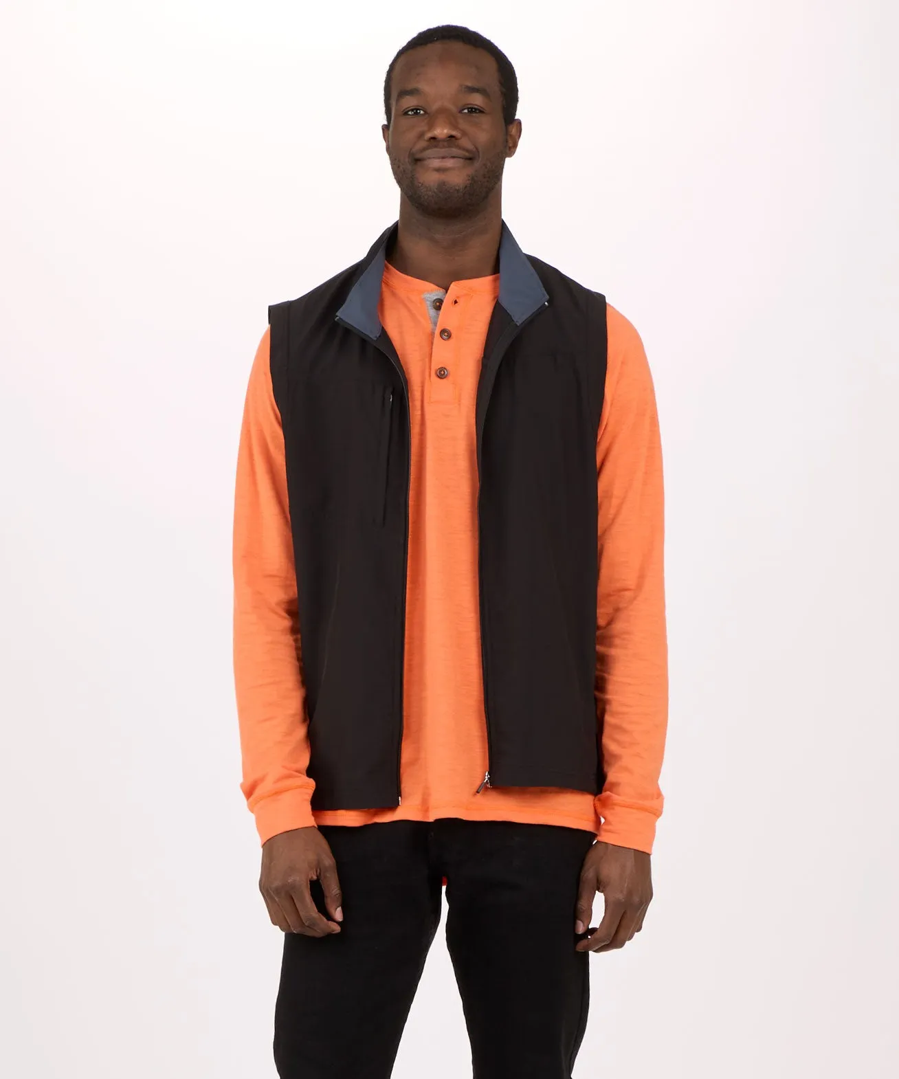 Men's Stretch Woven Vest