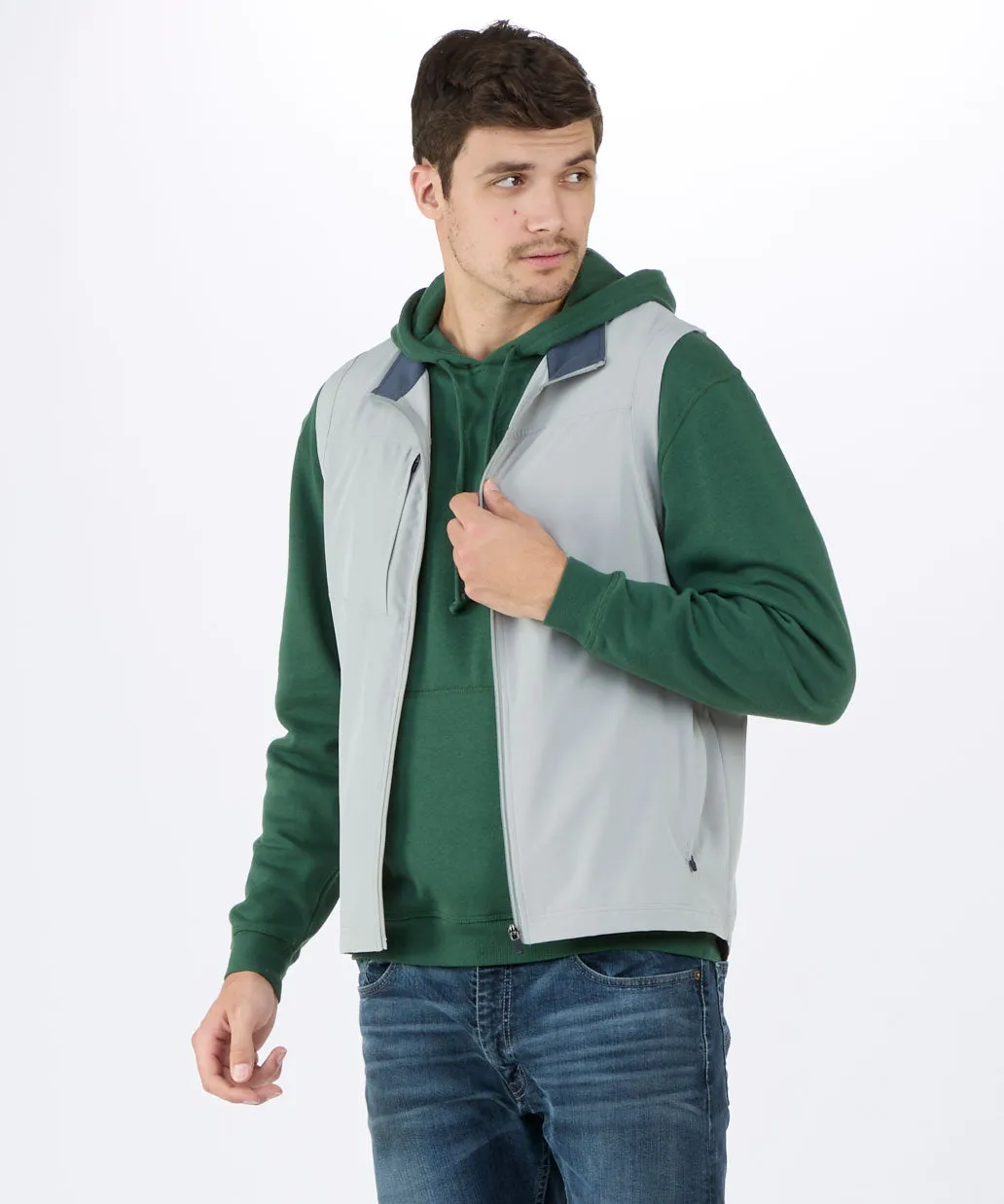 Men's Stretch Woven Vest