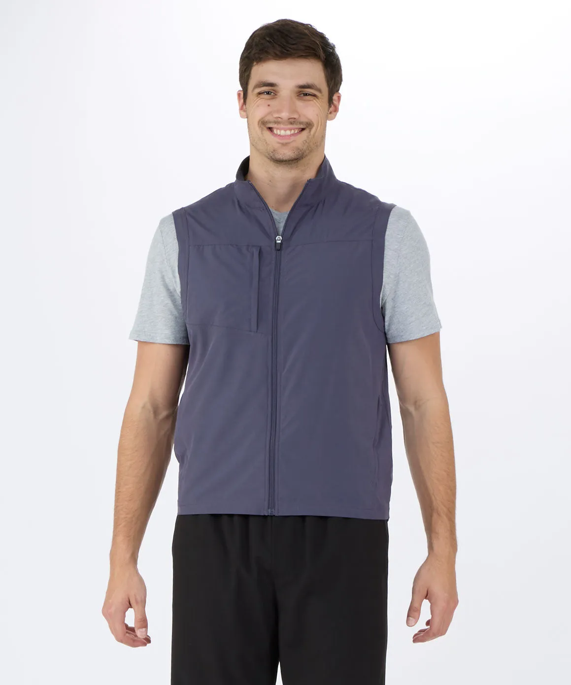 Men's Stretch Woven Vest