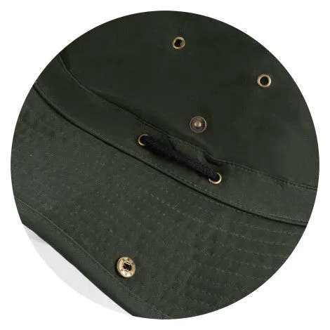 Oilskin Wide Brim Hat 119578