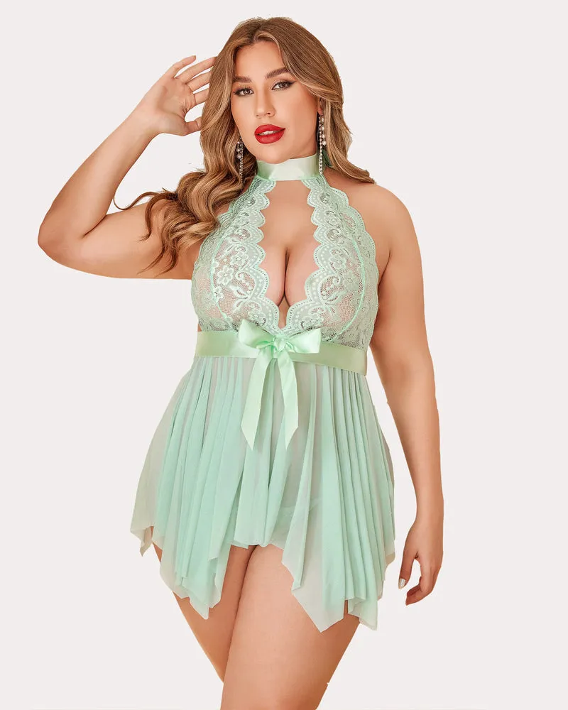 Plus Size Babydoll Teddy