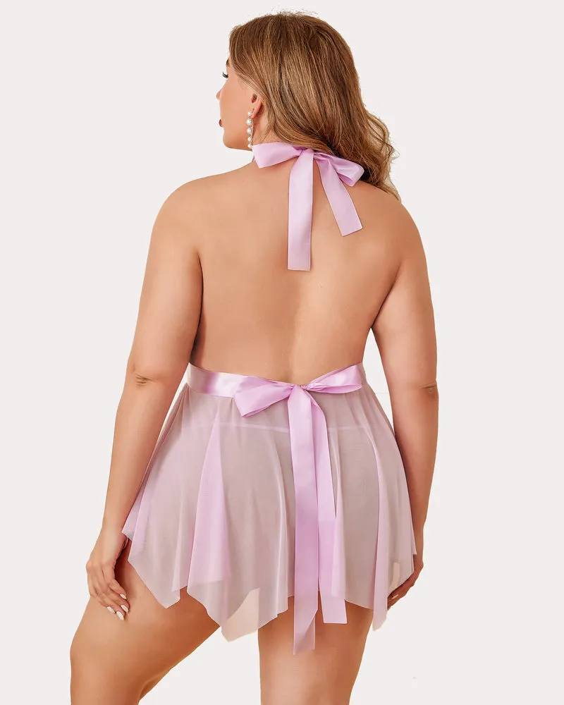 Plus Size Babydoll Teddy