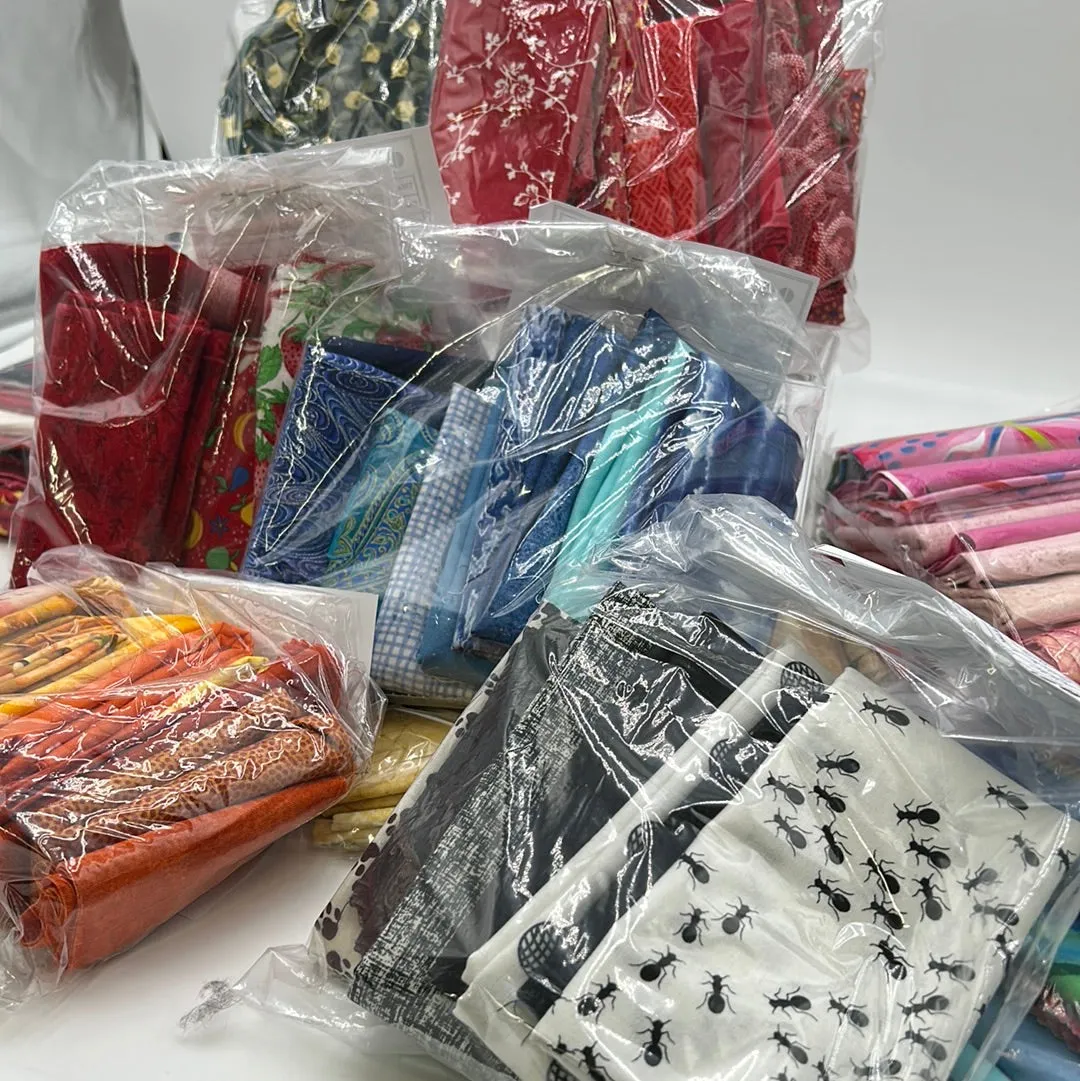 Quilting Scrap Bags, Various Colours (WQC1665:1670, WQC1675:1679)