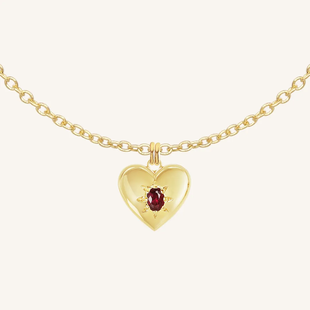 Rouge Charm Necklace