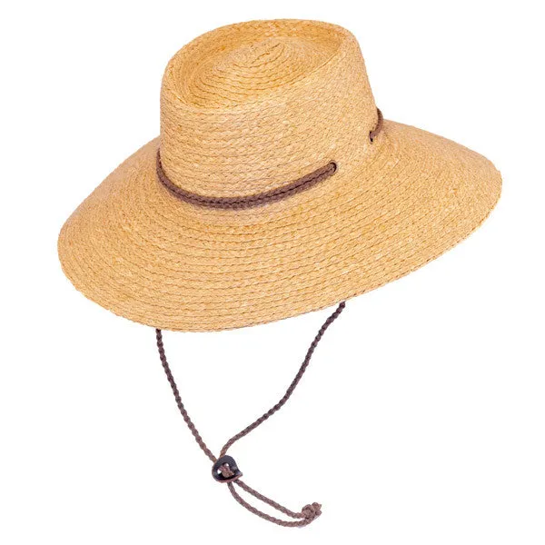 Scala- Braided Raffia Lifeguard Sun Hat