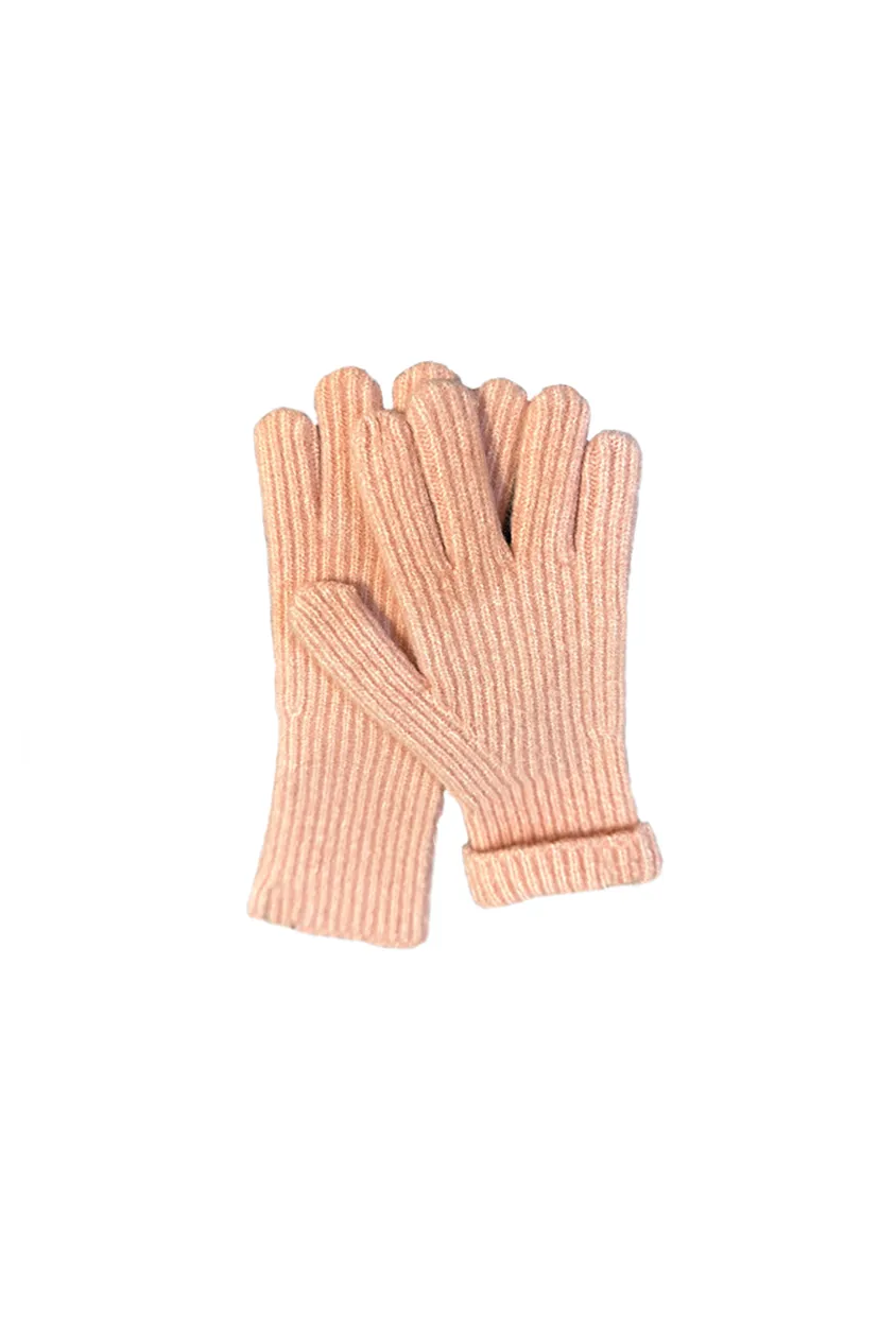 Seamless Washable Wool Knit Winter Gloves