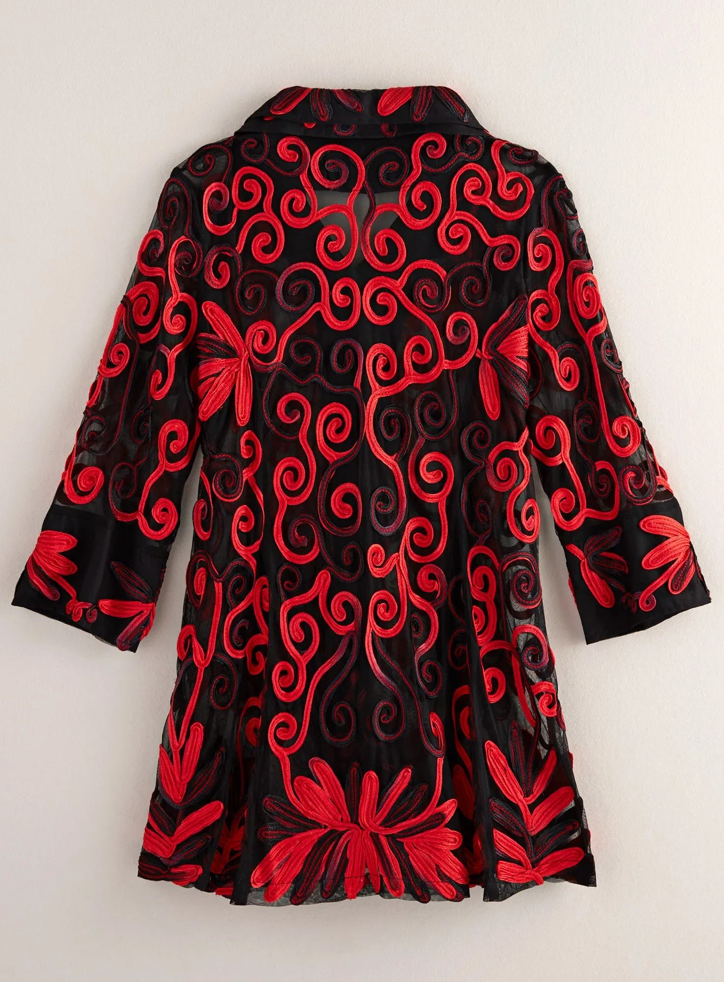 Sheer Soutache Jacket