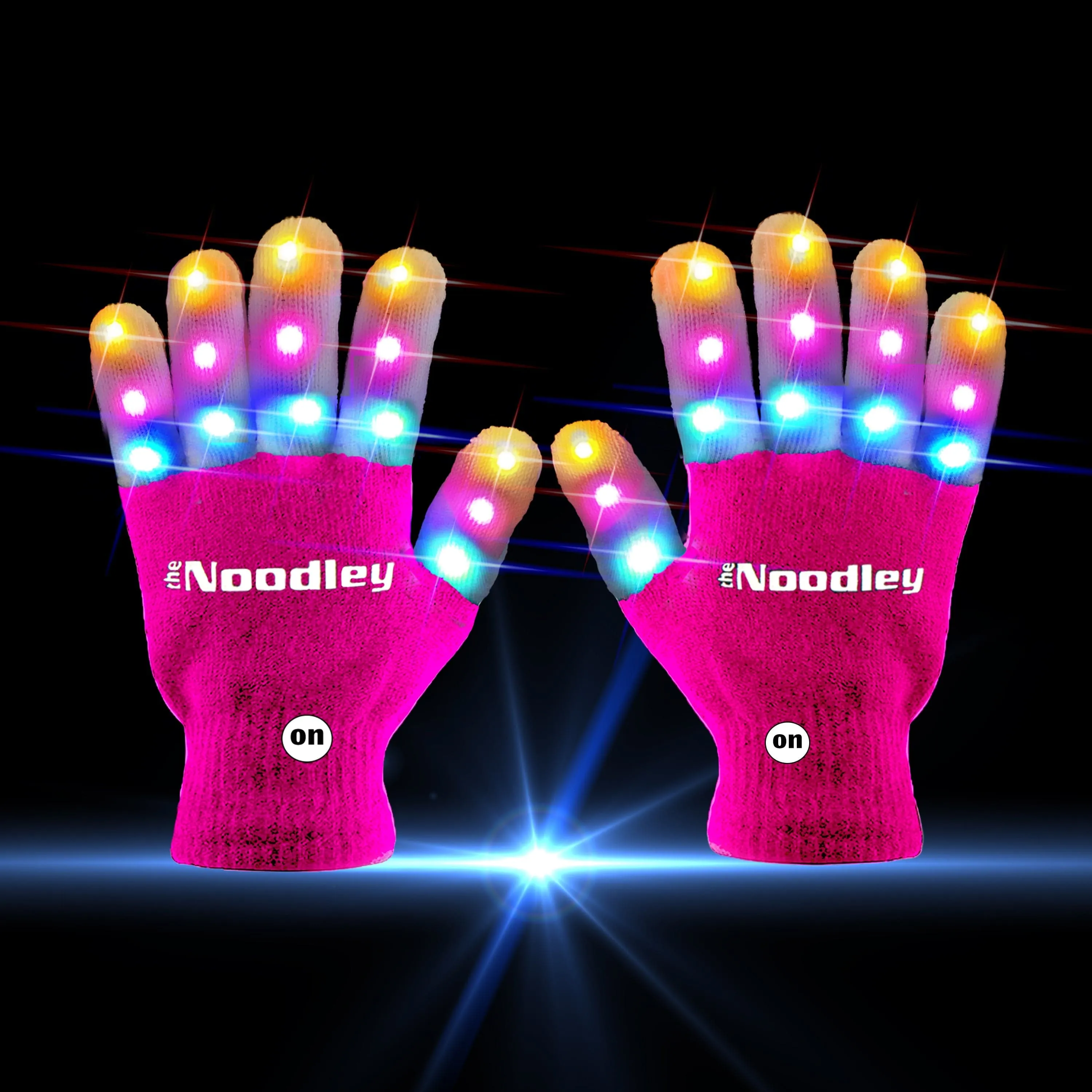 The Noodley Kids' LED Light Up Gloves