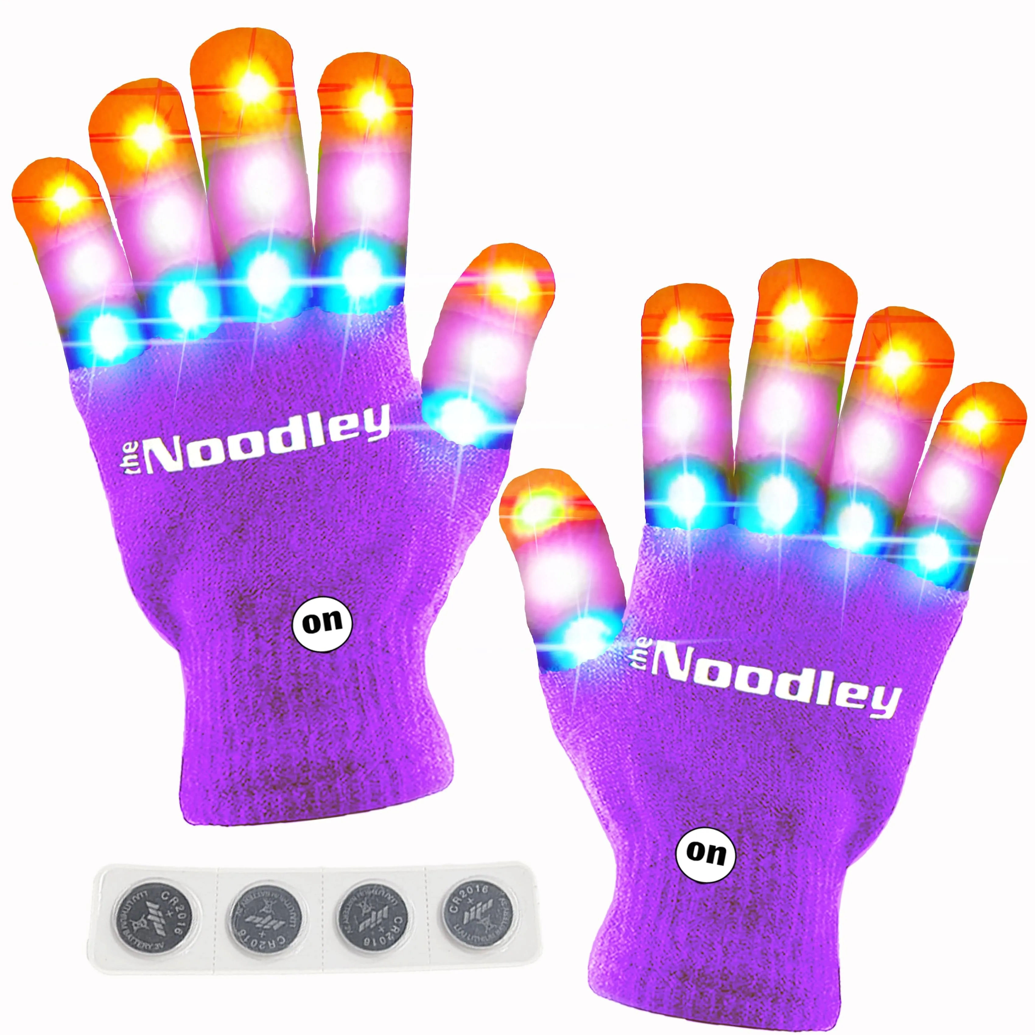 The Noodley Kids' LED Light Up Gloves