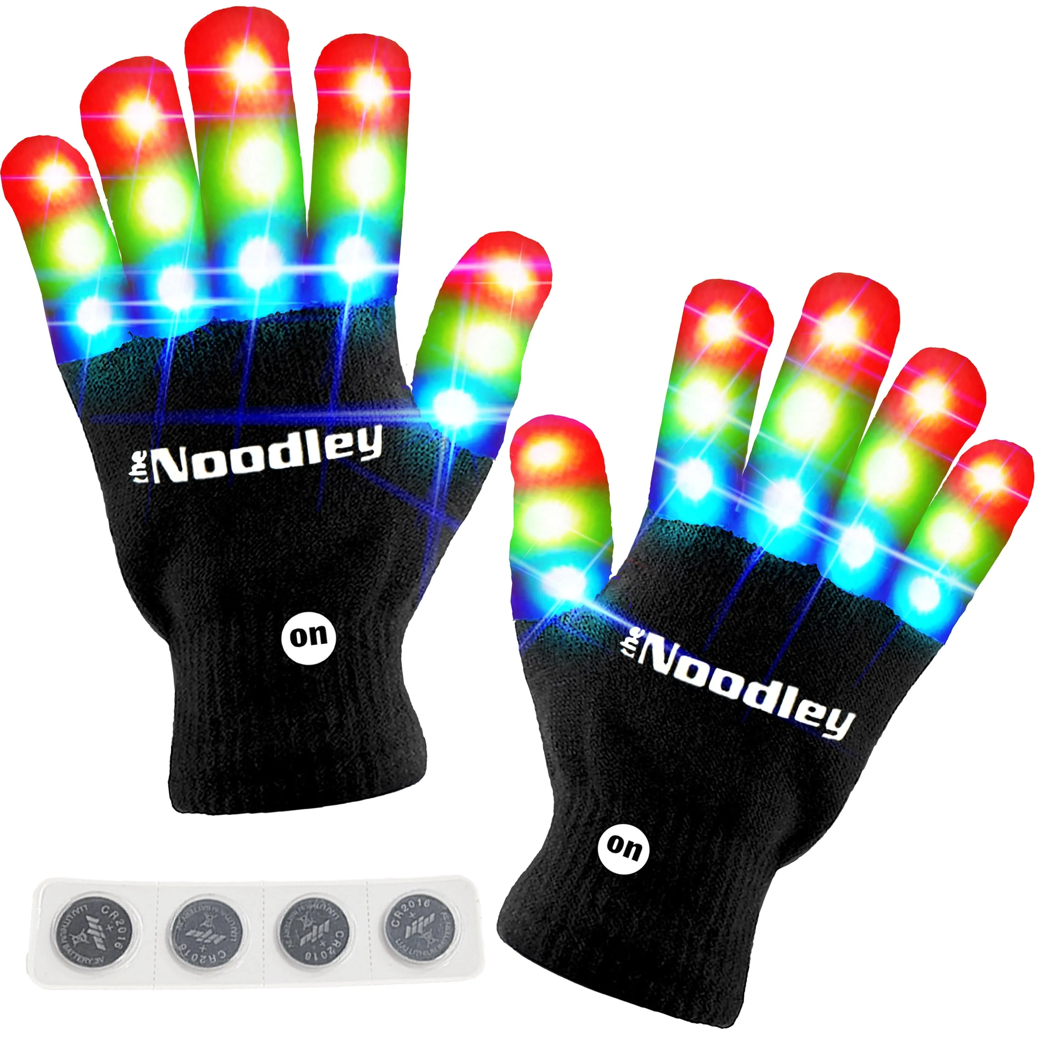 The Noodley Kids' LED Light Up Gloves