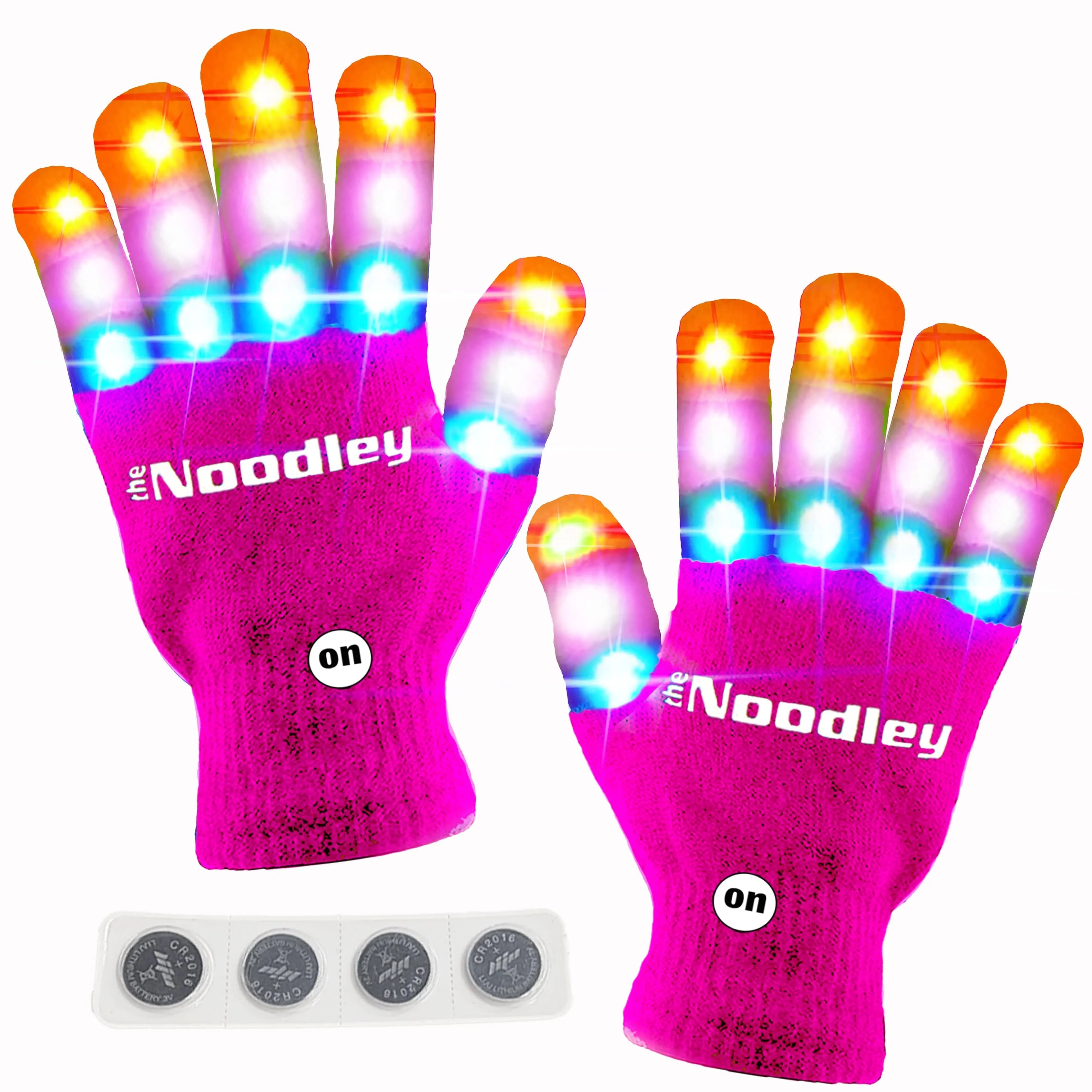 The Noodley Kids' LED Light Up Gloves