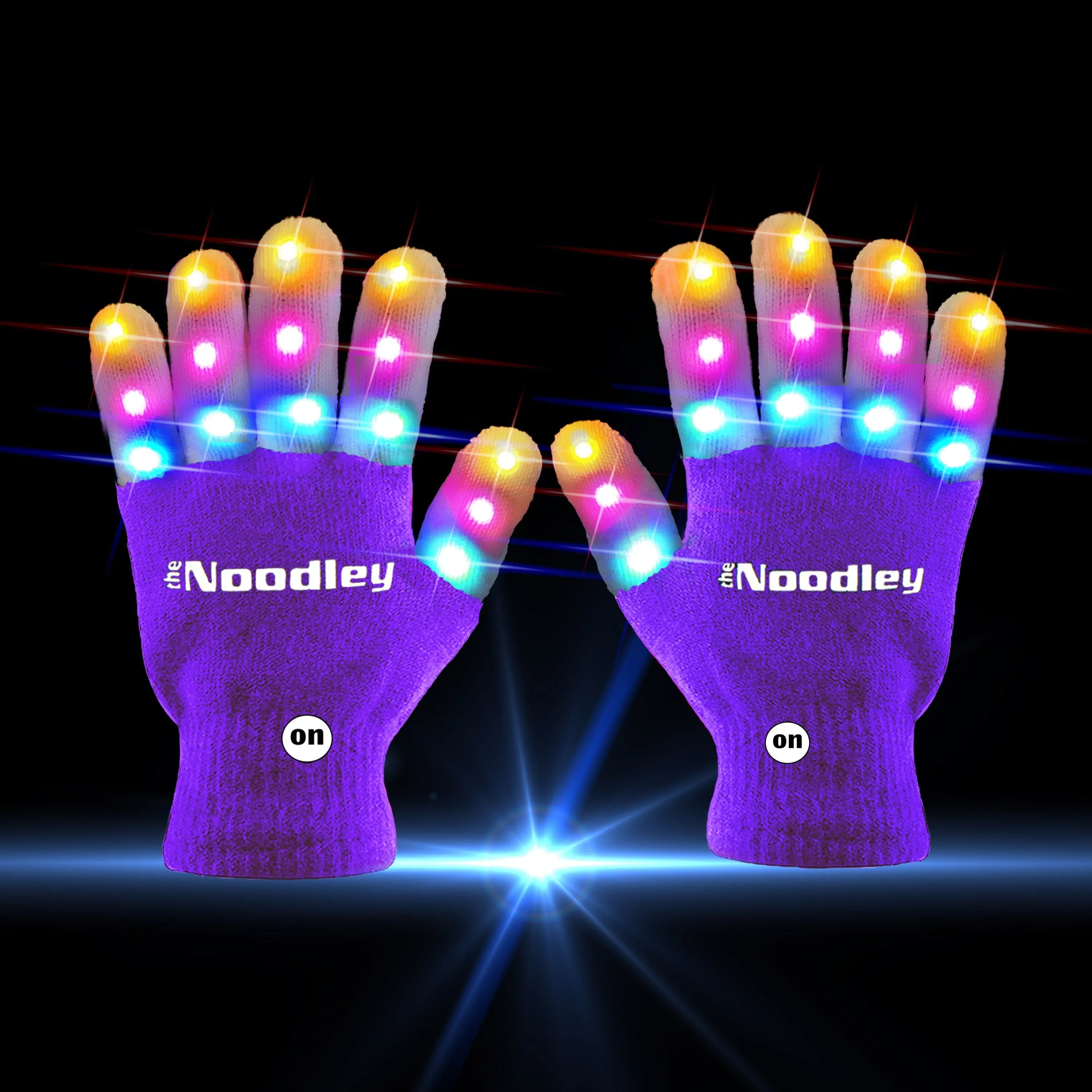 The Noodley Kids' LED Light Up Gloves