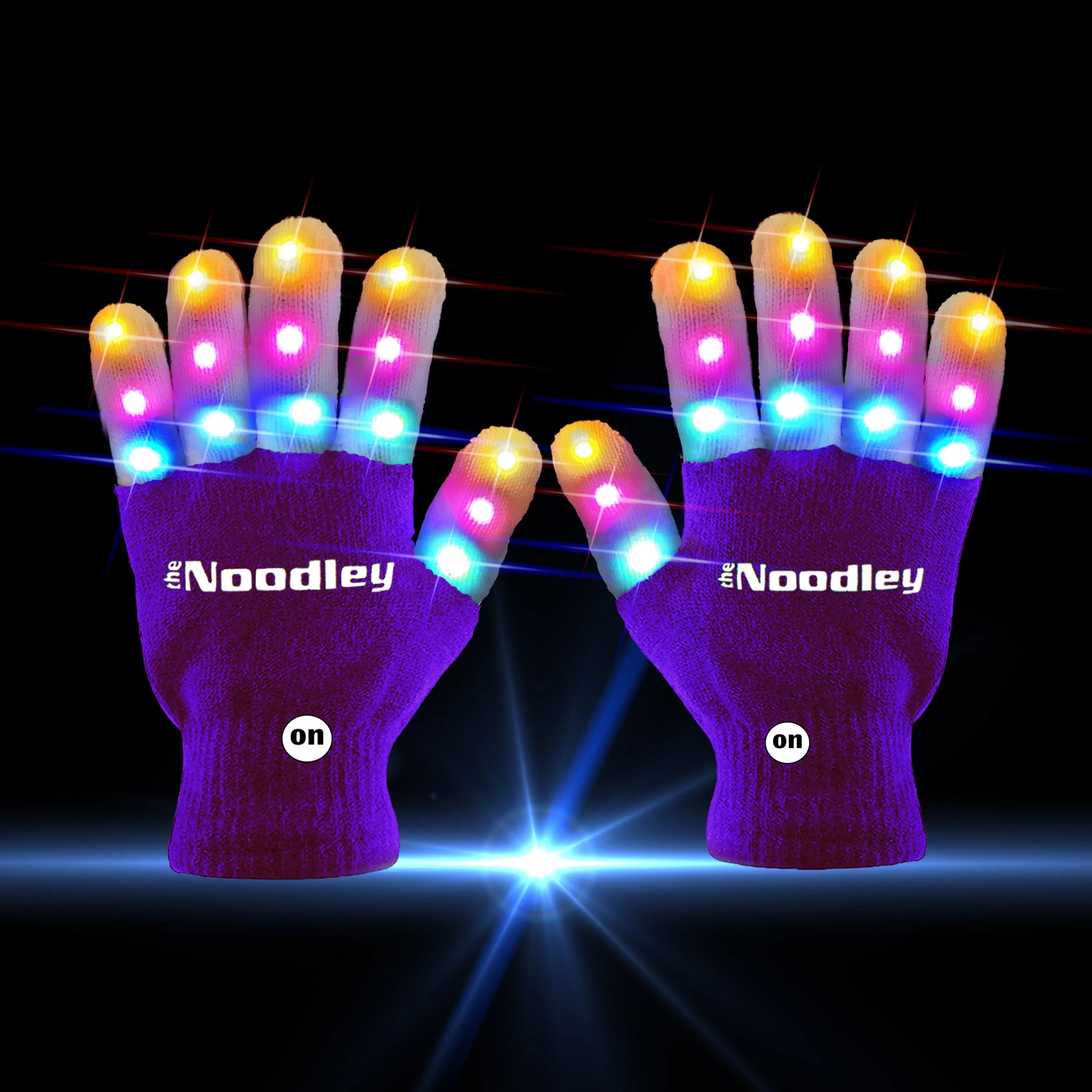 The Noodley Kids' LED Light Up Gloves