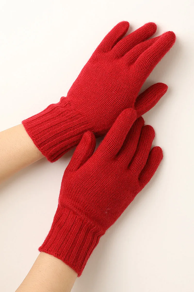 Ultrasoft Merino Wool Knit Gloves