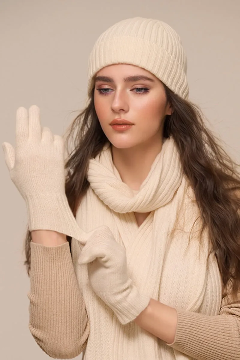 Ultrasoft Merino Wool Knit Gloves