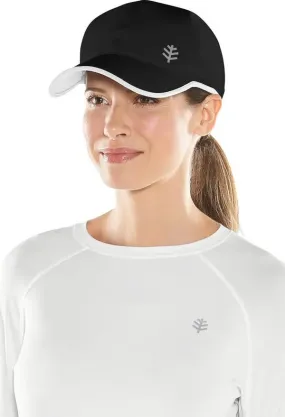 Unisex Lenny Sport Cap  |  Black/White