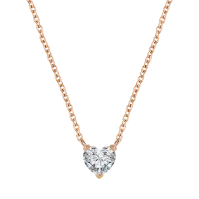 Venus solitaire necklace 0.2ct