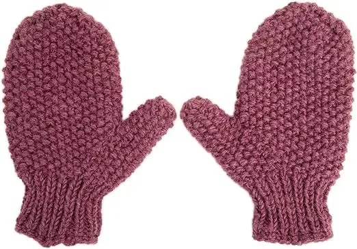 Warm Wool Mittens Gloves for All Ages